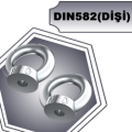 DIN582 DİŞİ AYBOLT (HALKA SOMUN)