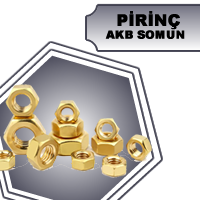 Pirinç Akb Somun