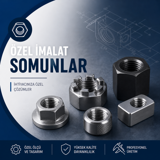 <br><b>ÖZEL İMALAT SOMUNLAR</b>