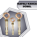KAPALI KANCALI DÜBEL
