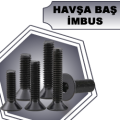 DIN7991 HAVŞA BAŞ İMBUS 10.9 Kalite