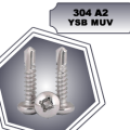 YSB MATKAP UÇLU VİDA DIN7504 A2 304