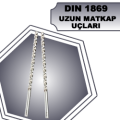 DIN 1869 UZUN MATKAP UÇLARI
