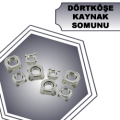 DIN928 DÖRT KÖŞE KAYNAK SOMUNU