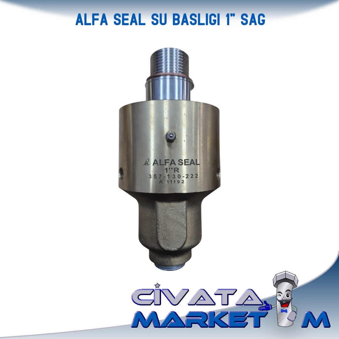 1'' SU BAŞLIĞI (Rotary Joint) SAĞ DİŞ - ALFA SEAL