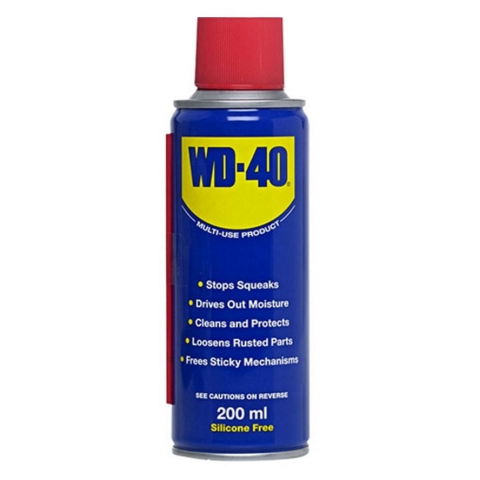 WD40 200 ML Genel Amaçlı Yağlama ve Pas Sökücü Sprey