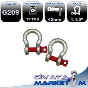 G209 TONAJLI KİLİT (OMEGA) 1.1/2'' 17 TON
