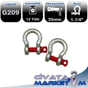 G209 TONAJLI KİLİT (OMEGA) 1.1/4'' 12 TON