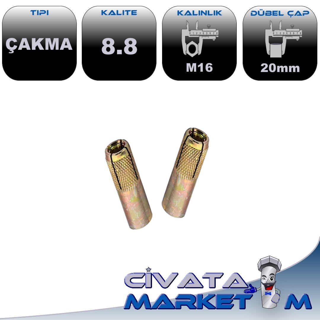 M16 ÇAKMA DÜBEL