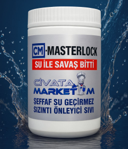 CM-MASTERLOCK ŞEFFAF SU GEÇİRMEZ SIZINTI ÖNLEYİCİ SIVI 1 KG