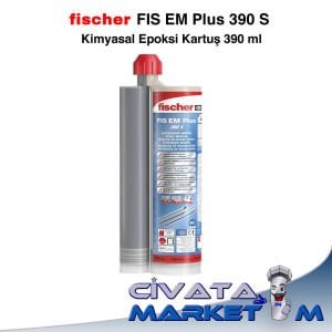 FISCHER FIS EM Plus 390 S Kimyasal Epoksi Kartuş 390 ml