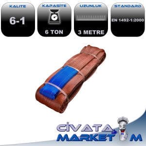 6/1 POLYESTER SAPAN 6 TON 3 METRE