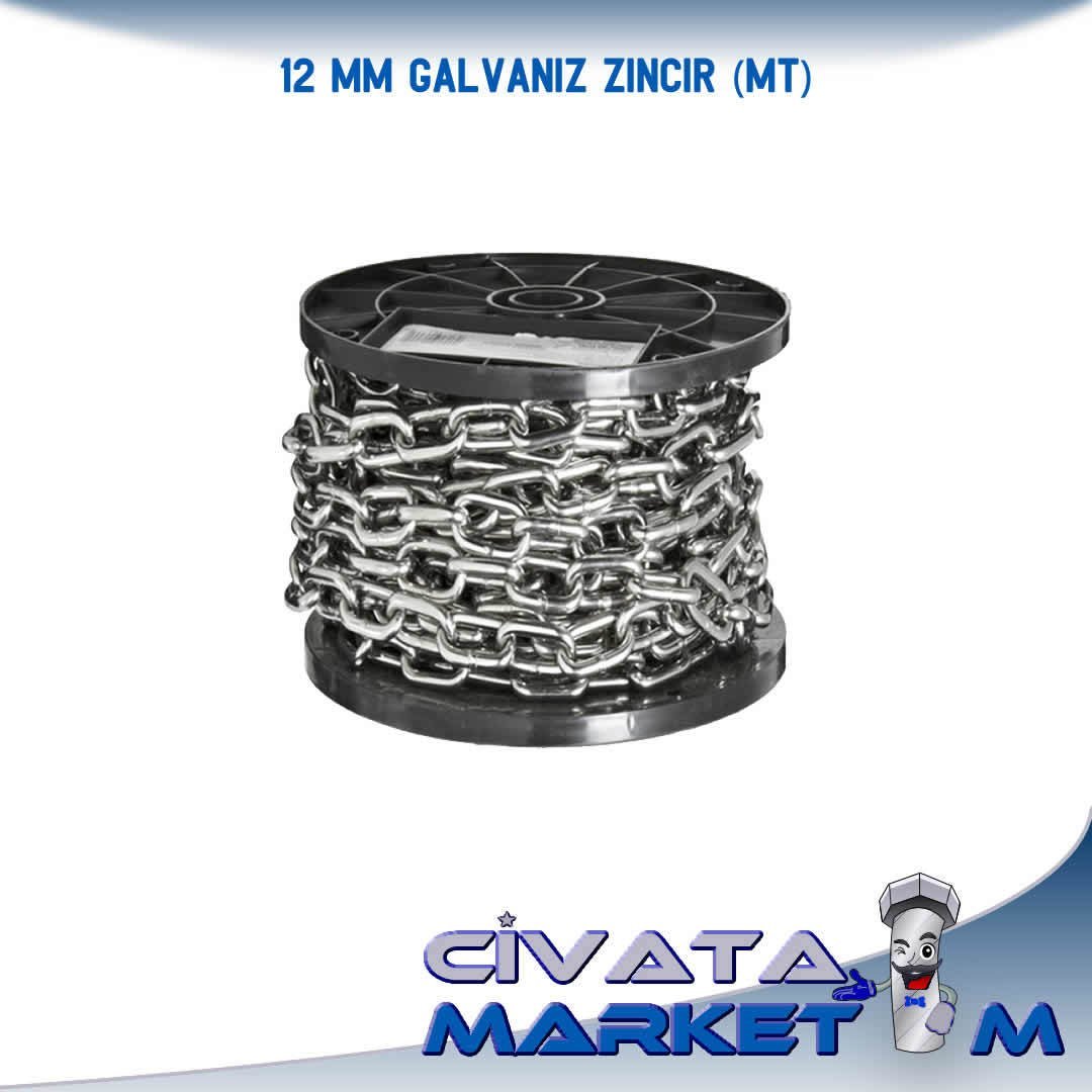 12MM GALVANİZLİ ZİNCİR (MT)