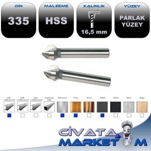 HAVŞA MATKABI DIN 335 16.5 mm