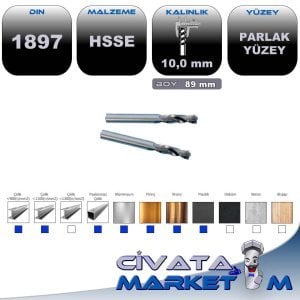 10.0*89 HSS-E PUNTA ÇÜRÜTME MATKABI