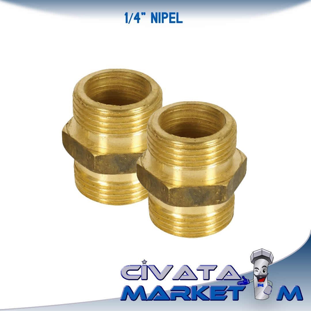 1/4 NİPEL (PİRİNÇ)