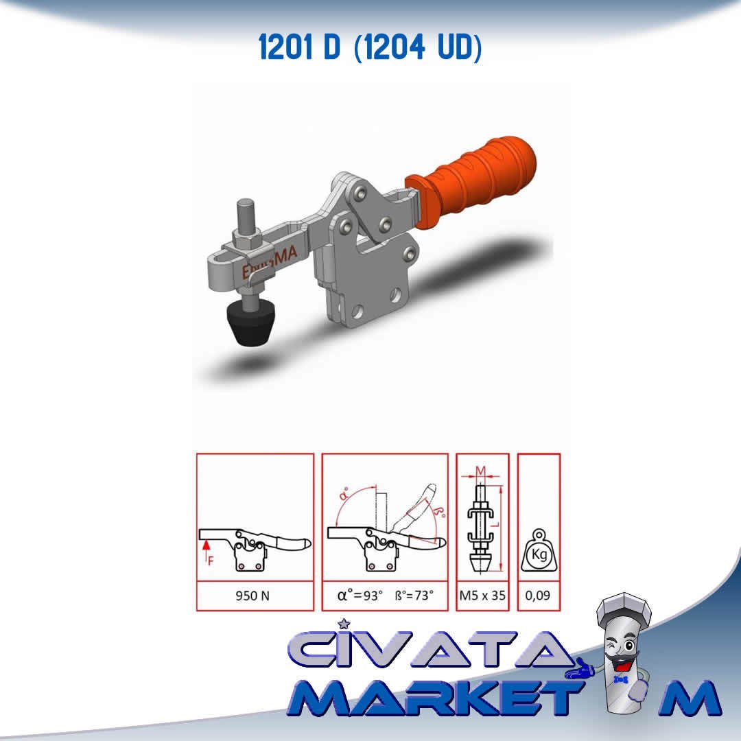 1201 D (1204 UD) HIZLI YATAY BAĞLANTI D SERİSİ