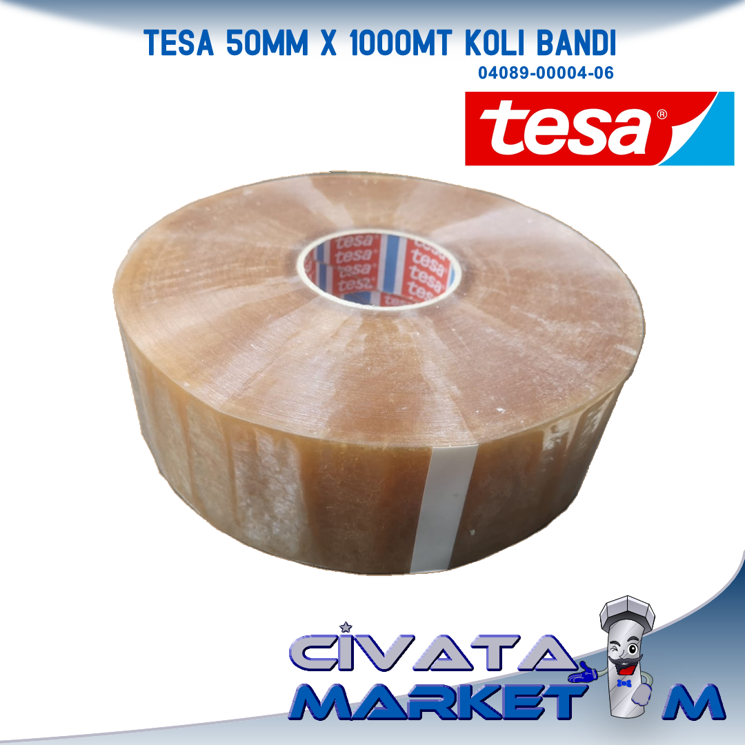 50x1000mt Koli Otomatik Bant Koli Bandı  TESA 4089