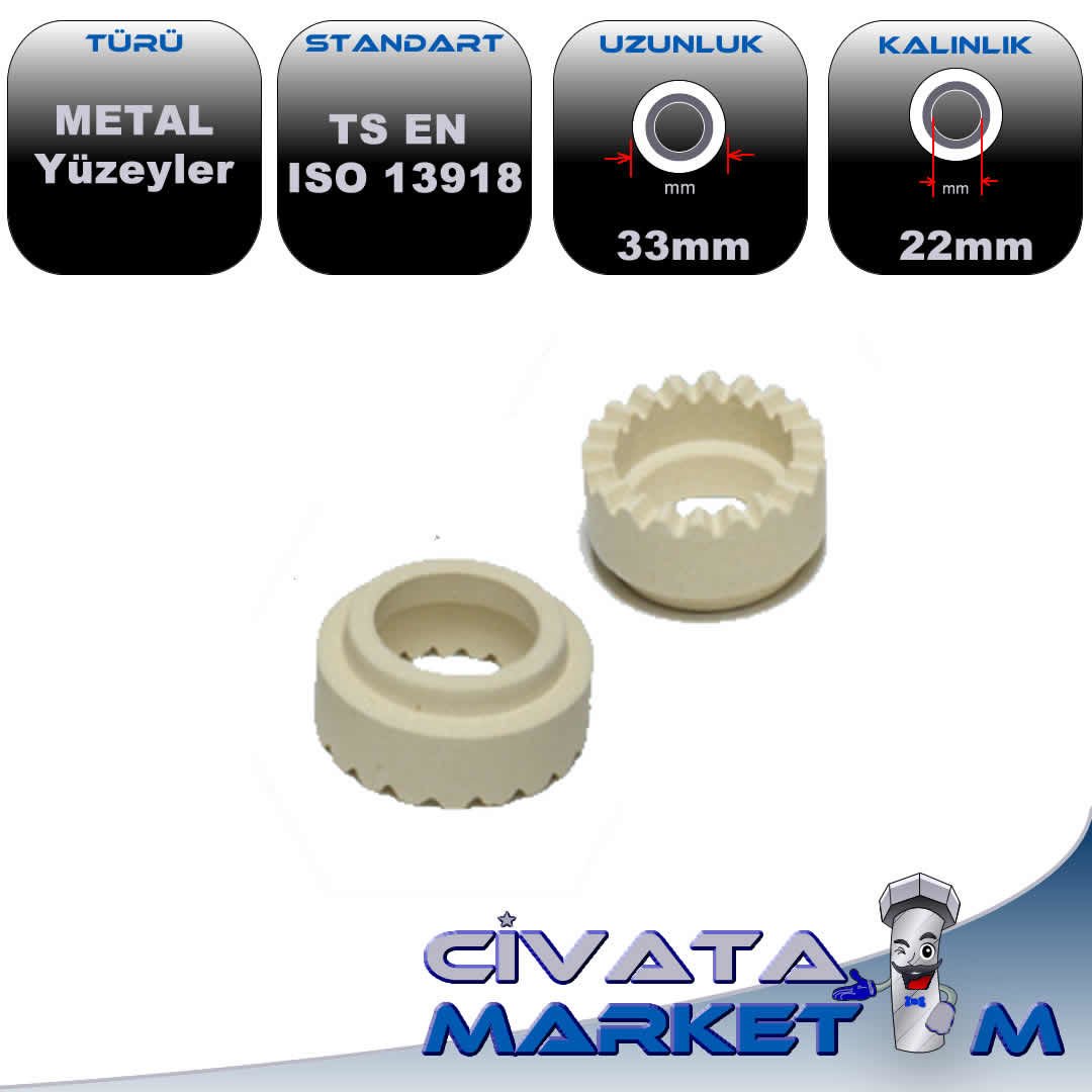 STUD ÇİVİ SERAMİĞİ 22x33  - METAL YÜZEY