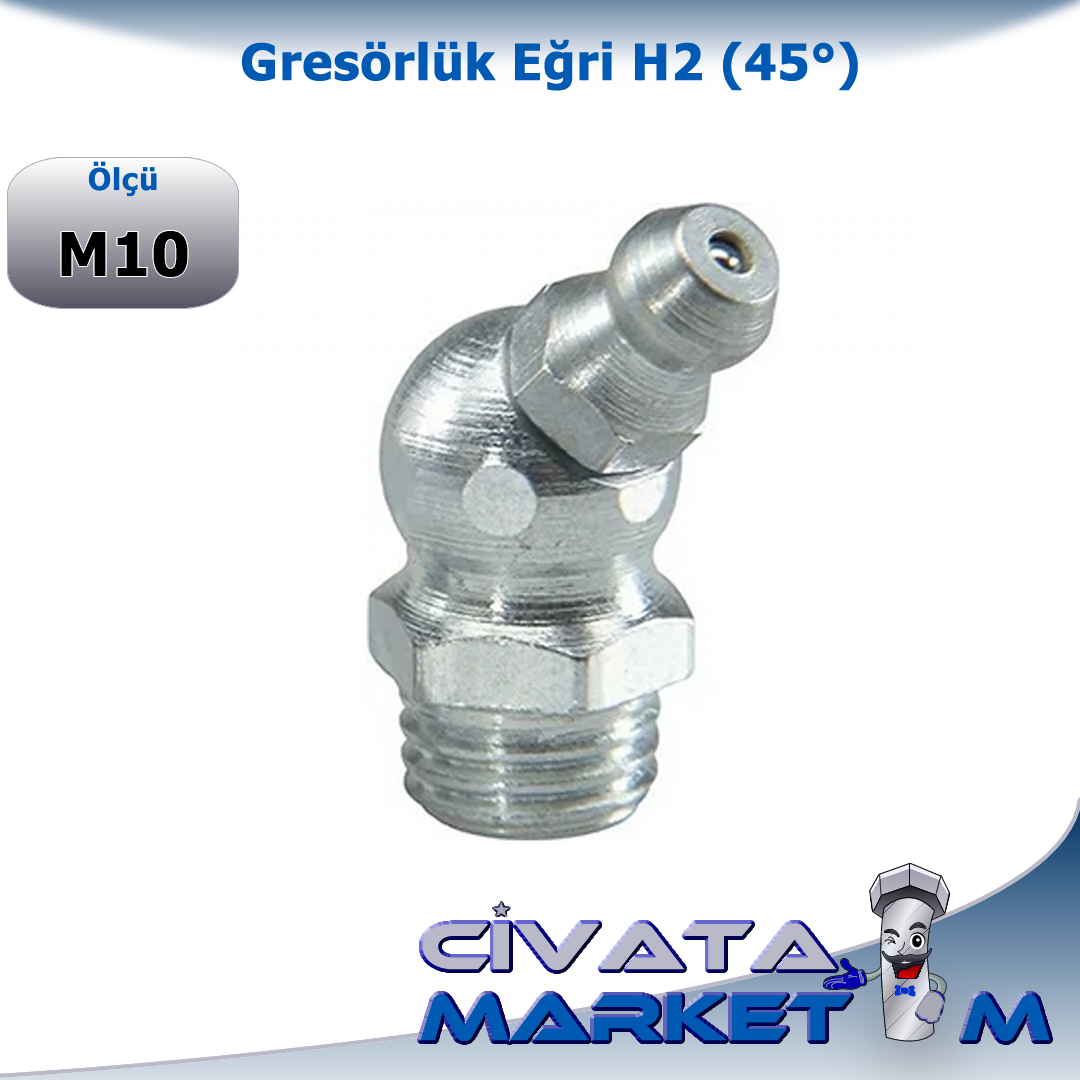 M10 GRESÖRLÜK EĞRİ (45°) H2