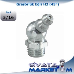 5/16'' GRESÖRLÜK  EĞRİ (45°) H2