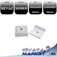 42x45 BEYAZ SEMER